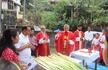 Palm Sunday celebrated at Infant Mary Church, Bajjodi
