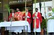 Palm Sunday celebration at Milagres Church, Mangalore