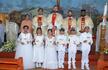 Celebration of First Holy Communion at St Francis Xavier Parish, Saverapura